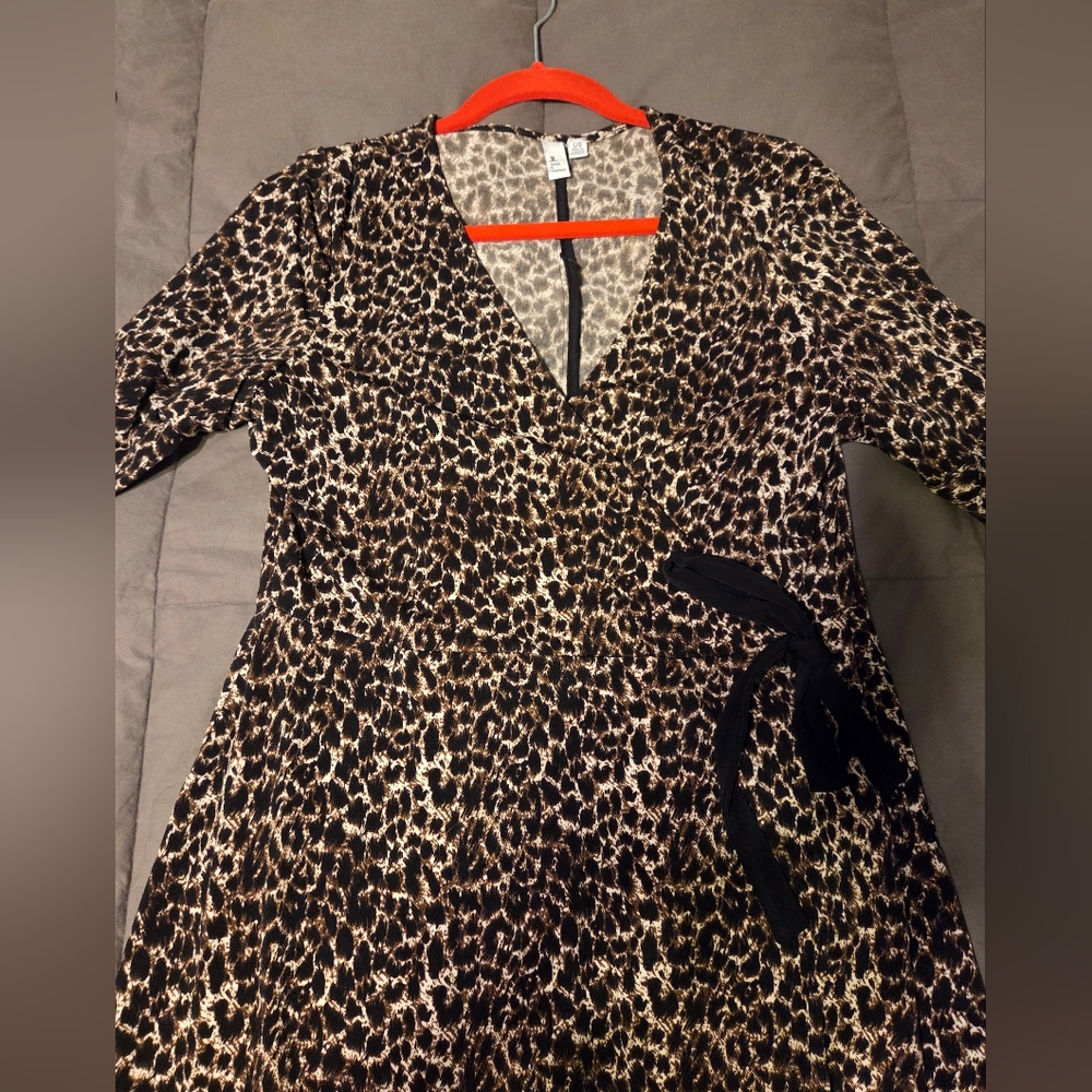Leopard Print Women's Dress